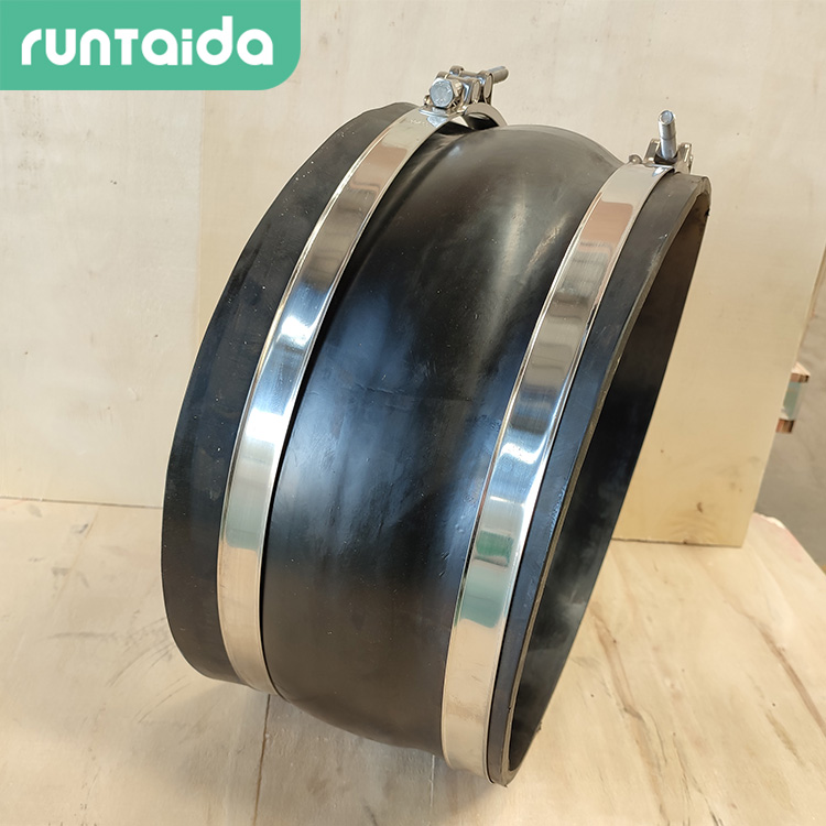 卡箍式（shì）可曲撓橡膠接頭